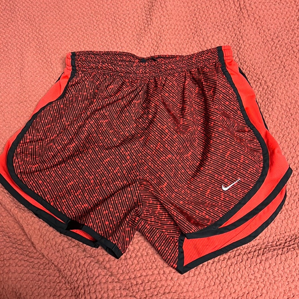 Red and Black Nike Shorts Size Small